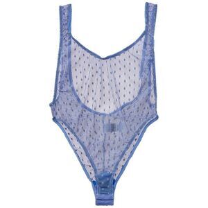 Mucci Womens  Laura Bodysuit, Blue